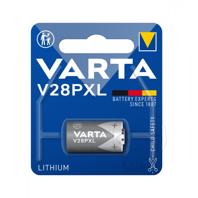 VARTA Lithium button battery V28PXL 156.68.50