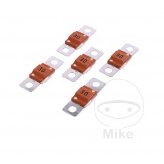 JMP Pack of 5 mini flat fuses 30A 1490143