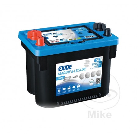 EXIDE Batería marina y usos múltiples STVS 12V 50AH AGM DUAL 1510064