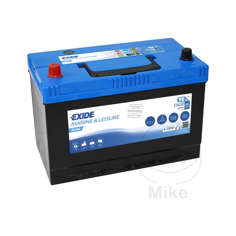 EXIDE Batería marina y usos múltiples STVS 12V 95AH DUAL 1510069