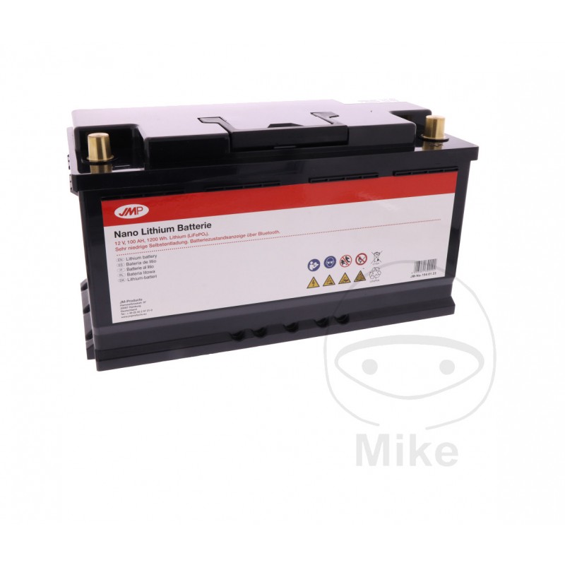JMP Batería de alimentación litio 12V 100AH BLUETOOTH 353X175X190 MM 1540123