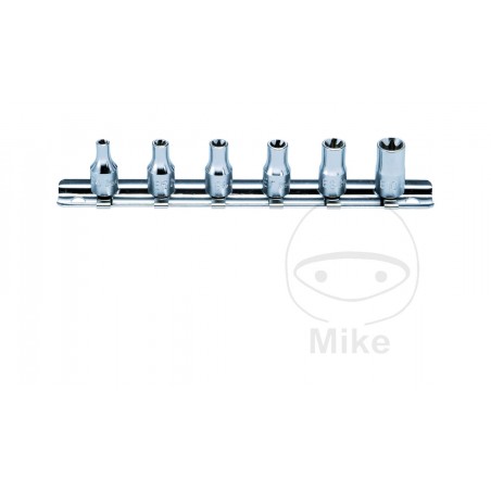 KO-KEN Juego 6 puntas de destornillador torx 1/4 605.00.49