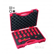 VIGOR Juego llaves de vaso 14 piezas VDE 605.00.68