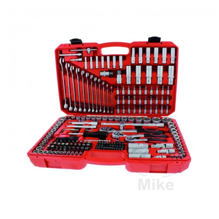 JMP Socket wrench and screwdriver bit set 216 pieces 1/4-3/8-1/2 605.00.75