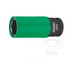HAZET Coated hexagonal impact socket 1/2 22 MM 85 605.01.16