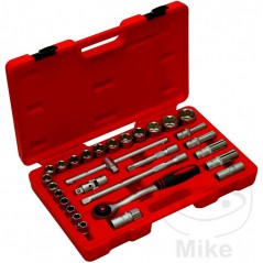 JMP 29-piece socket wrench and screwdriver bits set 1/2 605.55.78