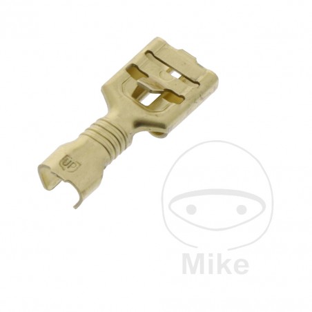 JMP Pack of 100 flat plug female cable connectors 1.0-2.5 6.3 MM ALTN: 1580837 158.07.80