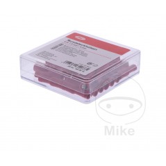 JMP Pack of 25 round plug female cable connectors 0.5-1.5 4 MM ALTN:1580633 158.08.19