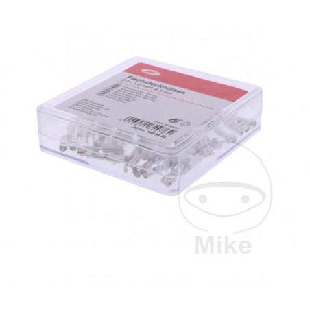 JMP Pack 25 conectores de cable hembra enchufe plano 0.5-1.0 6.3 MM ALTN: 1580246 158.08.30