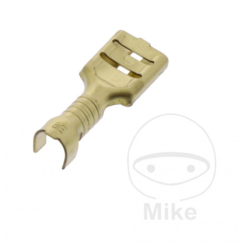 JMP Pack of 25 flat plug female cable connectors 1.0-2.5 6.3 MM ALTN: 1580241 158.08.33