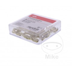 JMP Pack 25 conectores de cable hembra enchufe plano 1.0-2.5 6.3 MM ALTN: 1580241 158.08.33
