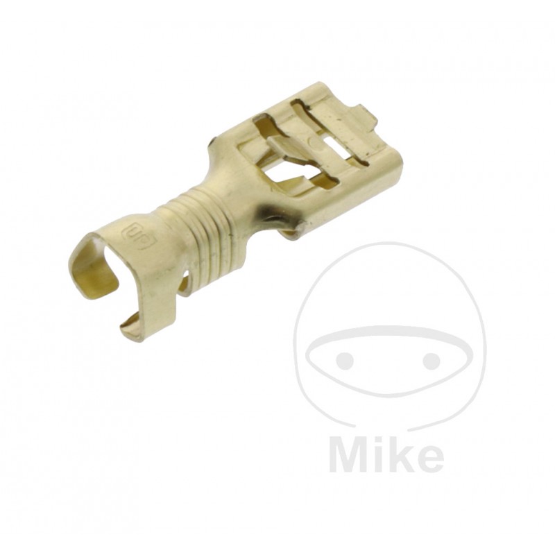 JMP Pack of 25 flat plug female cable connectors 2.5-6.0 6.3 MM ALTN: 1580249 158.08.38