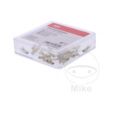 JMP Pack of 25 flat plug female cable connectors 0.5-1.0 2.8 MM ALTN: 1580229 158.08.39