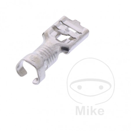 JMP Pack of 25 flat plug female cable connectors 2.5-6.0 6.3 MM ALTN: 1580250 158.08.40