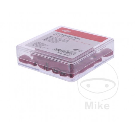 JMP Pack 25 conectores de cable hembra enchufe plano 0.5-1.5 6.3 MM ALTN: 1580263 158.08.41