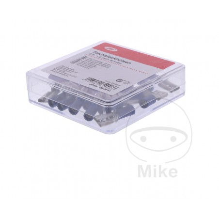 JMP Pack of 25 flat plug female cable connectors 1.5-2.5 8.0 MM ALTN: 1580227 158.08.54