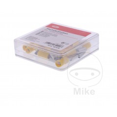 JMP Pack of 25 flat plug female cable connectors 4.0-6.0 9.4 MM ALTN: 1580234 158.08.55