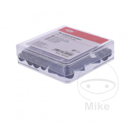 JMP Pack 25 conectores de cable hembra enchufe redondo 1.5-2.5 5 MM ALTN: 1580635 158.08.58