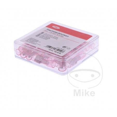 JMP Pack 25 conectores de cable hembra enchufe plano 0.5-1.5 6.3 MM ALTN: 1580235 158.08.68