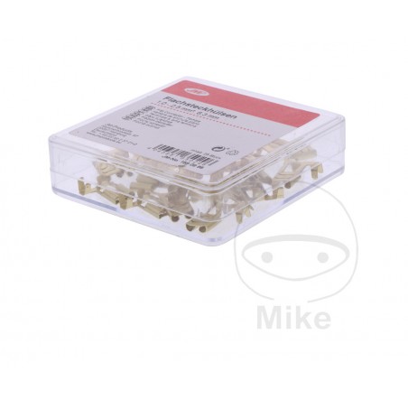 JMP Pack of 25 flat plug female cable connectors 1.0-2.5 6.3MM ALTN: 1580256 158.08.85