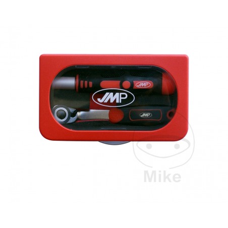 JMP Pack of screwdriver + ratchet hexagonal/square head adapter 605.07.90