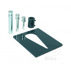 AC HYDRAULIC Placa de presión + 3 puntas adpatador para prensa hidráulica 617.23.73