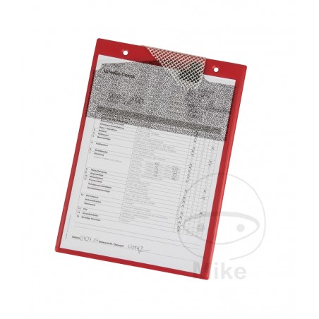 EICHNER Pack 10 portapapeles con compartimiento para llaves A4 699.05.16VAR