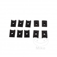 Pack 10 tuercas de chapa metalicas carroceria M6 730.02.77