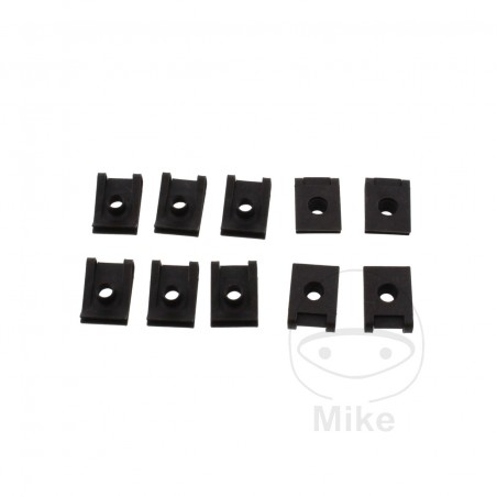 Pack of 10 body sheet metal nuts M6 730.02.77