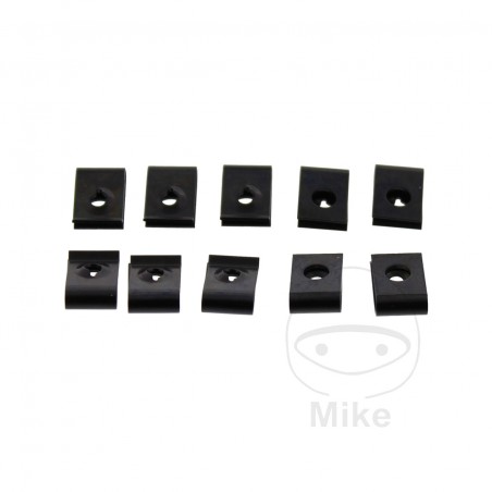 Pack of 10 body sheet metal nuts 3 MM 730.02.78