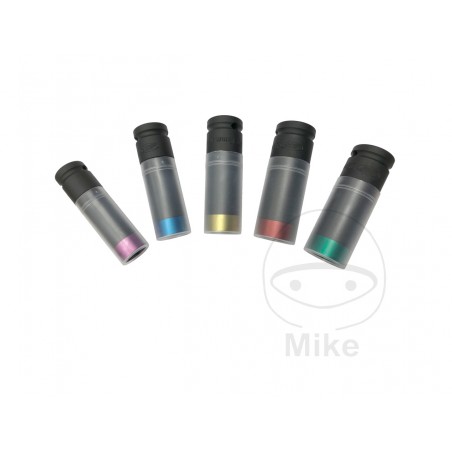 JMP Juego 5 llaves de vaso impacto 1/2 15-17-19-21-22 MM 605.07.55