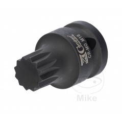 VIGOR Punta de destornillador reforzado 1/2Z M16X40 VIELZAHN 605.08.12