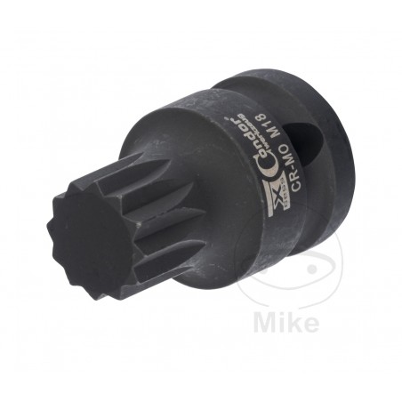 CONDOR Reinforced screwdriver bit 1/2Z M18X40 VIELZAHN 605.08.13