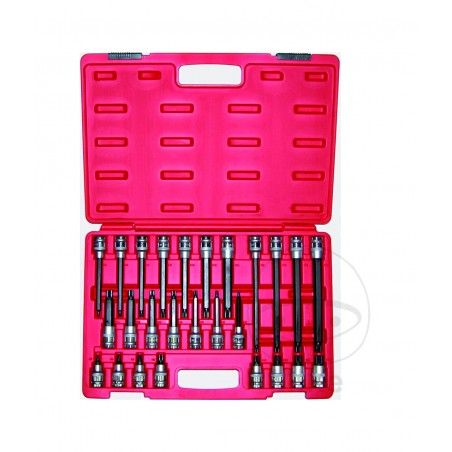 JMP Set of 26 screwdriver bits MULTIDENT 1/2 605.11.30