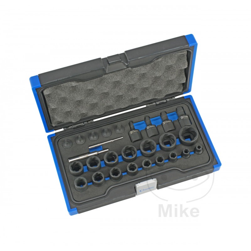 CONDOR Set of 27 special socket wrenches 1/4+3/8+1/2 6-27 MM 605.21.27