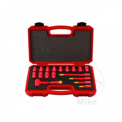 Juego llaves de vaso aisladas 18 piezas 1/4 605.61.45