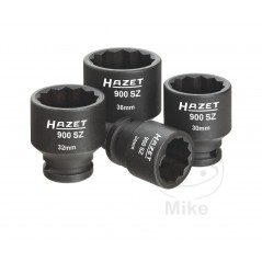 HAZET Set of 4 socket wrenches 605.93.56