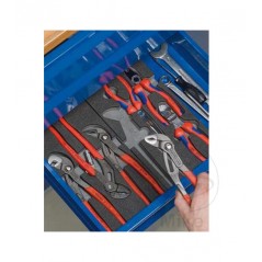 KNIPEX Kit of 4 tools with insert for tool cart 606.01.64