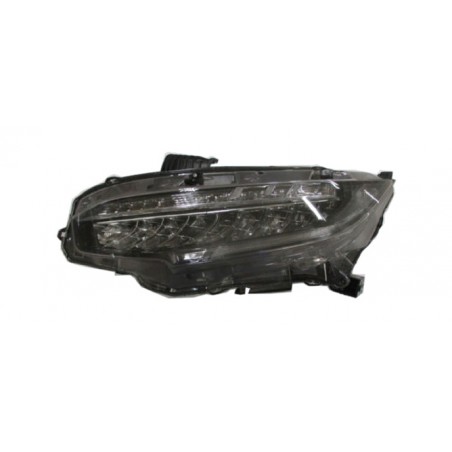 IPARLUX Faro delantero eléctrico con motor negro izquierdo LED 11370711