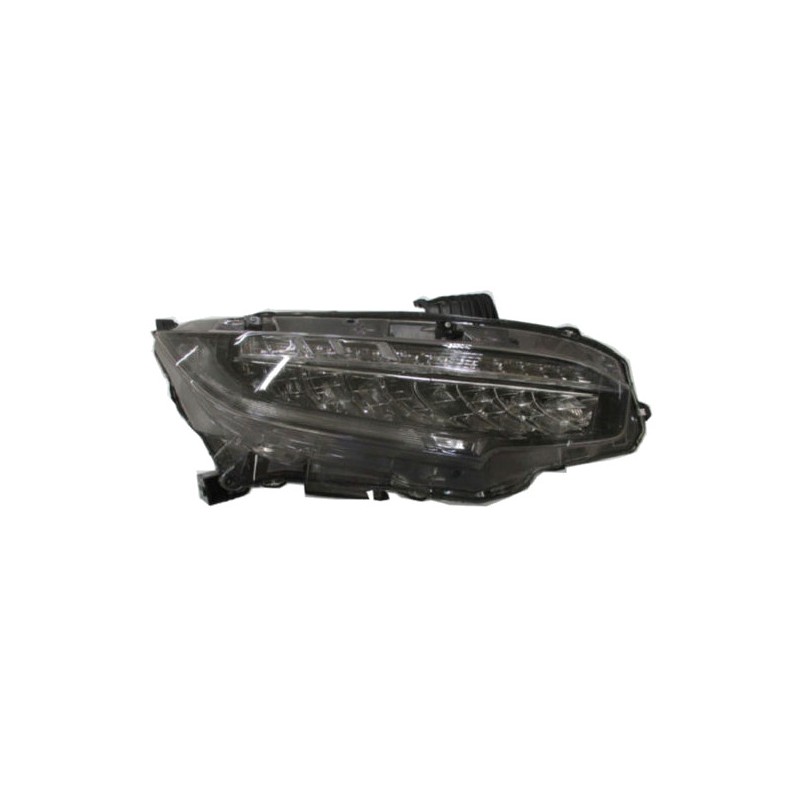 IPARLUX Faro delantero eléctrico con motor negro derecho LED 11370712