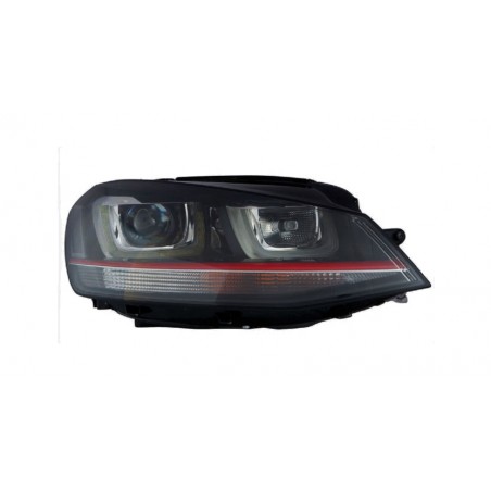 IPARLUX Pilot headlight right front light daytime running electric motorcycle black LEDH7+D3S 11010752