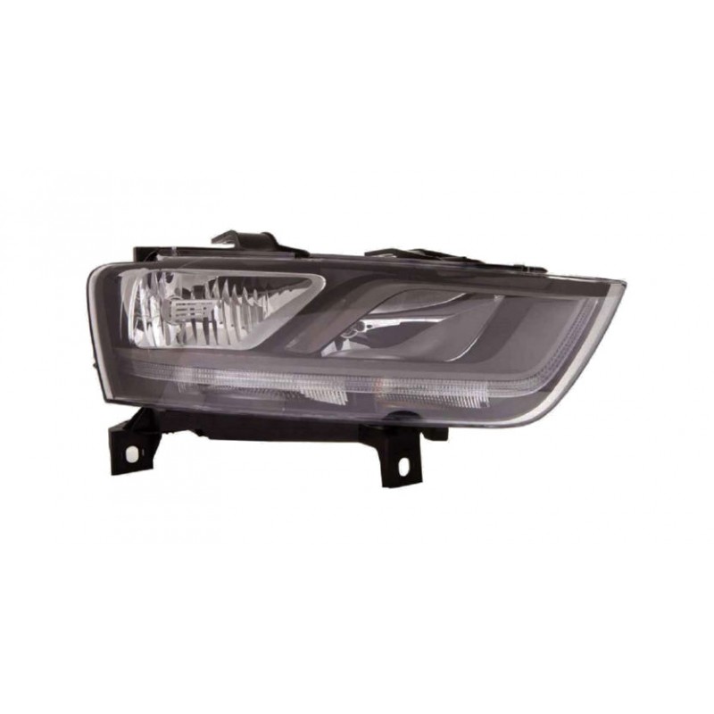 IPARLUX Faro piloto luz delantero derecho electrico con motor negro H7+H7 11120832