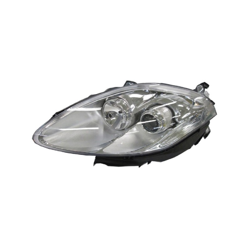 IPARLUX Faro piloto luz delantero izquierdo electrico con motor cromado H1+H1 11304621