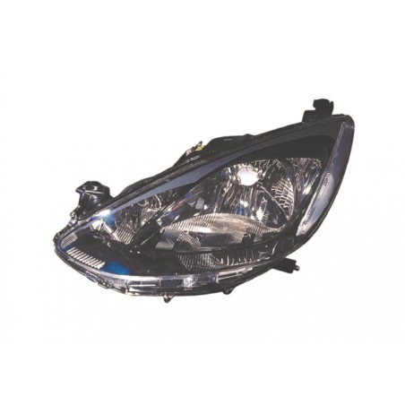 IPARLUX Faro piloto luz delantero izquierdo electrico con motor negro H4+H4 11311011