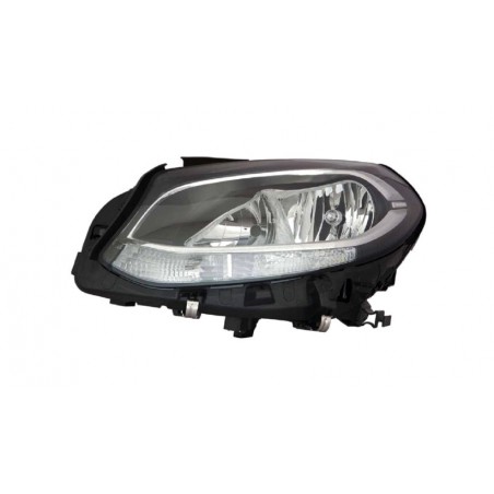 IPARLUX Faro piloto luz delantero izquierdo electrico con motor negro LED H7+H7 11506111