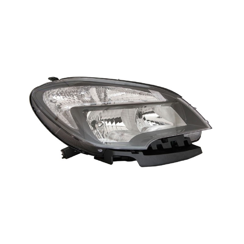 IPARLUX Faro piloto luz delantero derecho electrico con motor negro H7+HB3 11537212