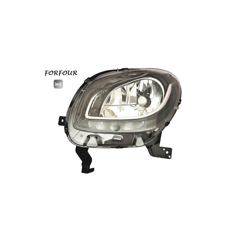 IPARLUX Pilot headlight front left electric black LED 11900111