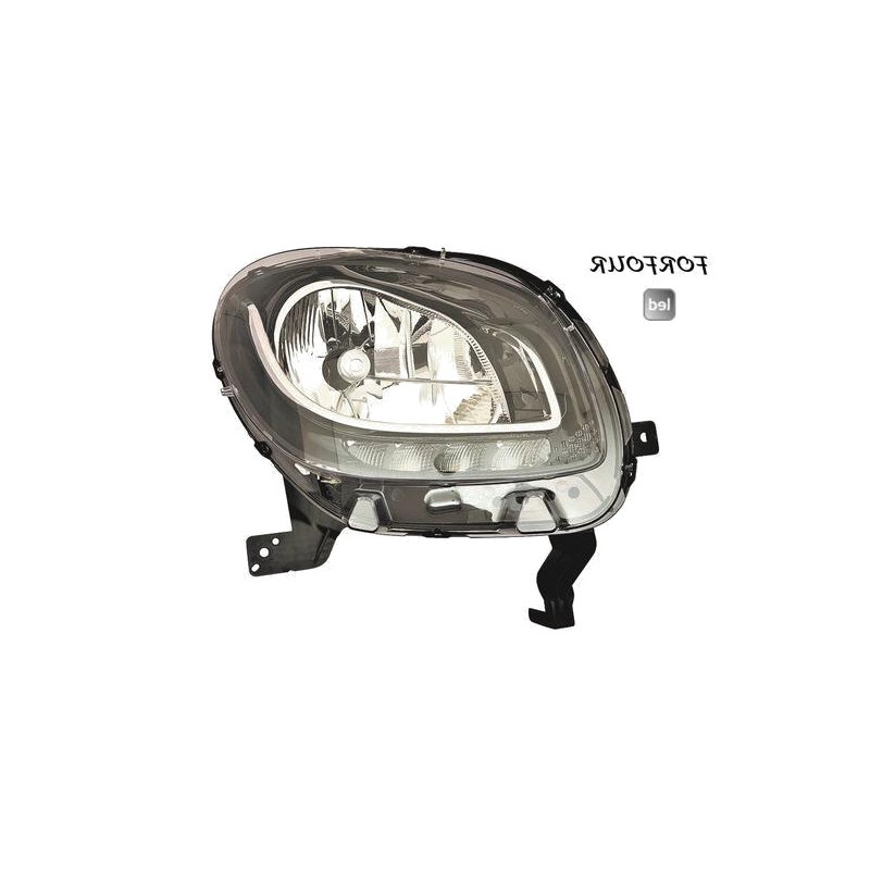 IPARLUX Pilot headlight front right electric black LED 11900112