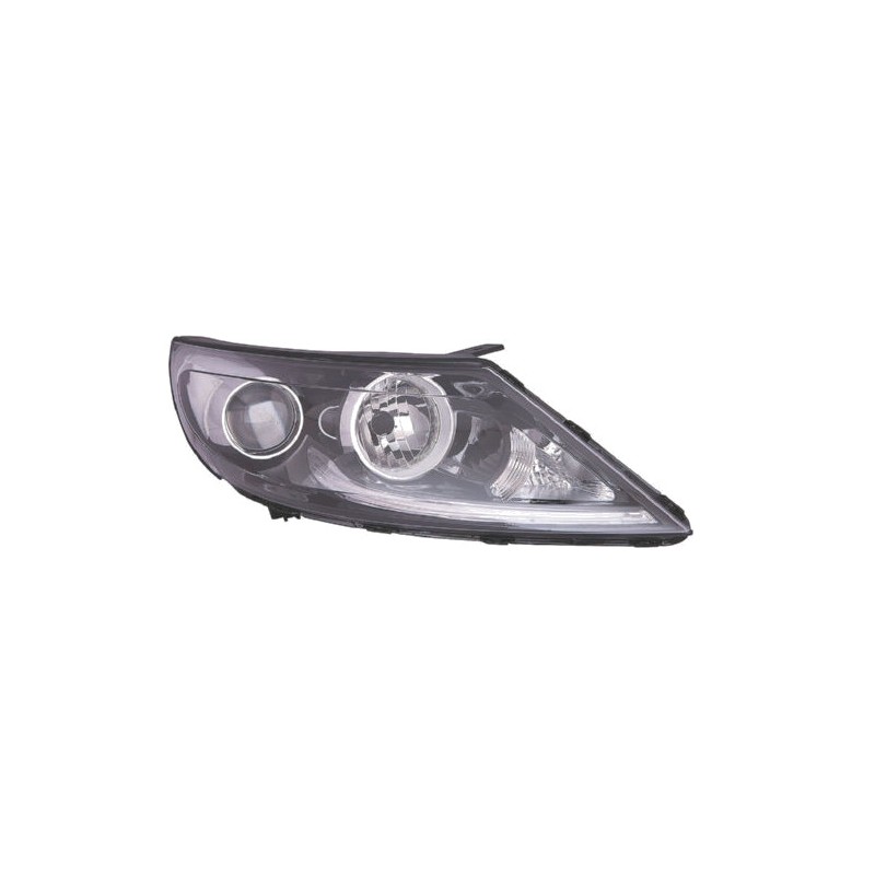 IPARLUX Faro piloto luz delantero derecho electrico negro LED H7+H7 11901032