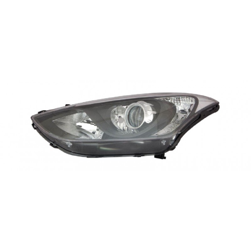 IPARLUX Faro piloto luz delantero izquierdo electrico con motor negro H7+H7+H7 11914331